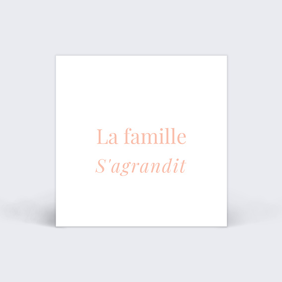 Etiquette Naissance Joli Multi