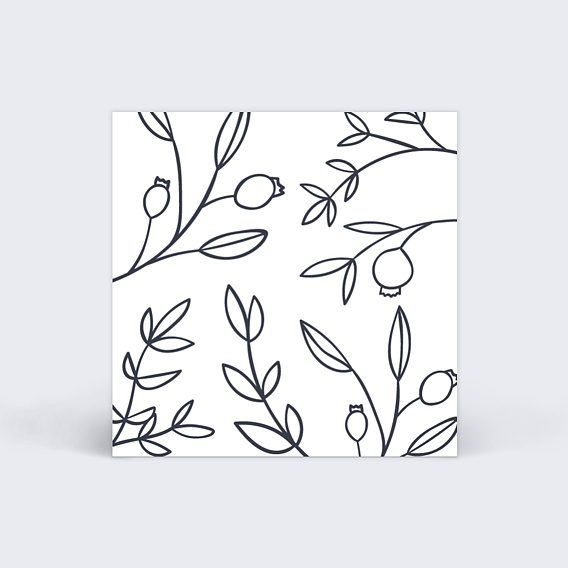 Etiquette Naissance Garden