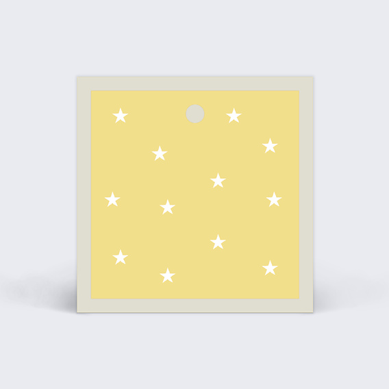 Etiquette naissance Montgolfière Verso