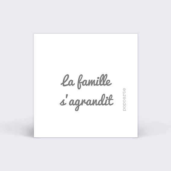 Etiquette naissance Naissance Photo Verso