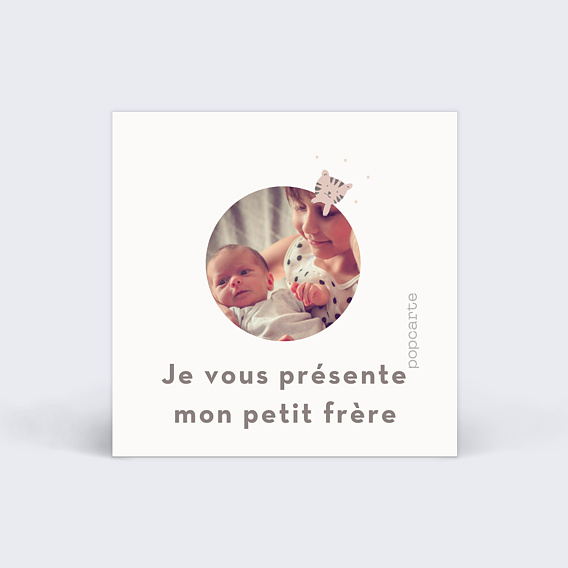 Etiquette naissance Savane Verso