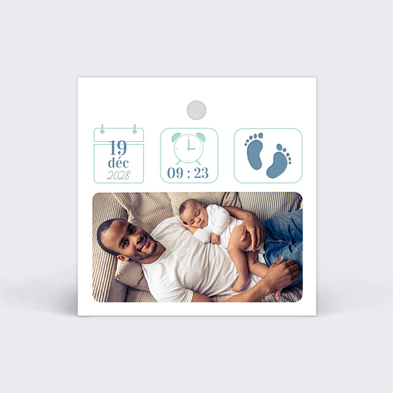 Etiquette Naissance Certificat de Naissance