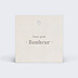 Etiquette naissance Douceur de Lin