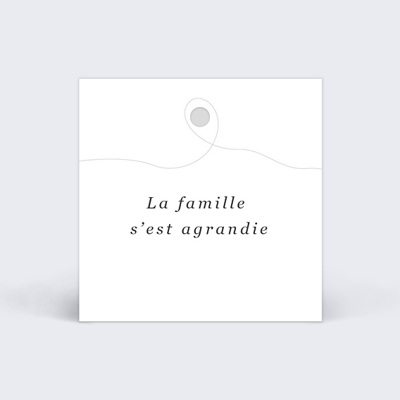 Etiquette naissance Tendresse