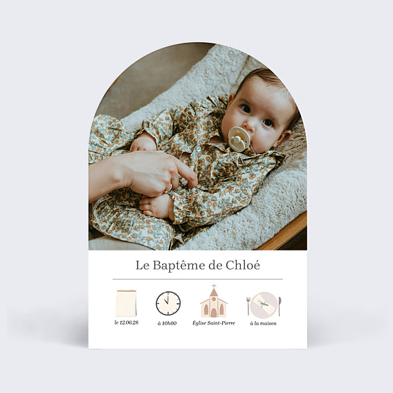 Faire-part Baptême Accessoires