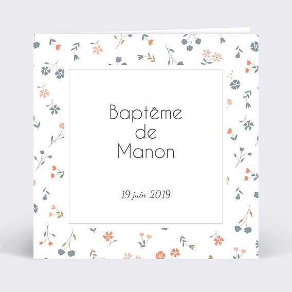 Faire-part Baptême Faire-part baptême Cerises