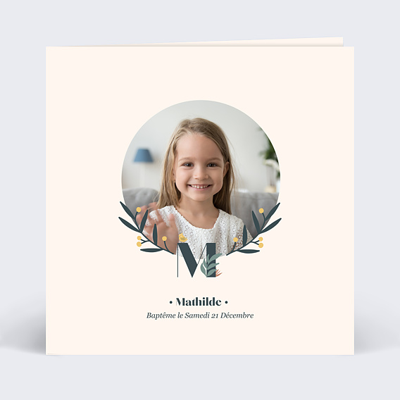 Texte Faire Part Bapteme Popcarte