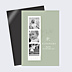 Faire-part Baptême Photomaton Amande