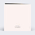 Faire-part baptême Carrosse Rose Verso