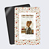 Faire-part Baptême Liberty Terracotta