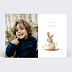 Faire-part baptême Lapin Mignon Photo