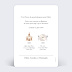 Faire-part baptême Accessoires Verso