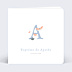 Faire-part Baptême Papillons