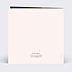 Faire-part Baptême Carrosse Rose