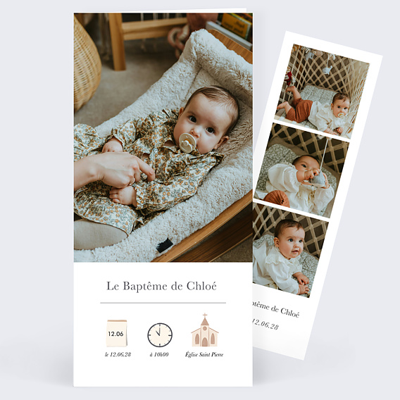 Faire-part baptême Accessoires