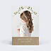 Faire-part Baptême Modern Love