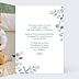 Faire-part Baptême Hiver aquarelle