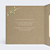 Faire-part Baptême Nature Kraft Graines