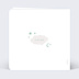 Faire-part baptême Ourson Nuage Verso