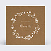 Faire-part baptême Lapin des Champs