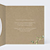 Faire-part Baptême Nature Kraft