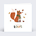 Faire-part Baptême Petit Renard