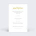 Faire-part baptême Gold Dots Verso