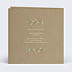 Faire-part Baptême Nature Kraft