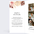 Faire-part Baptême Printemps Bohème