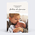 Faire-part Baptême Douce Fratrie