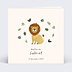 Faire-part Baptême Petit Lion