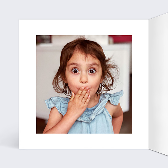 Faire-part Baptême Dorure Pois Graphiques