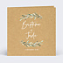 Faire-part baptême Lauriers