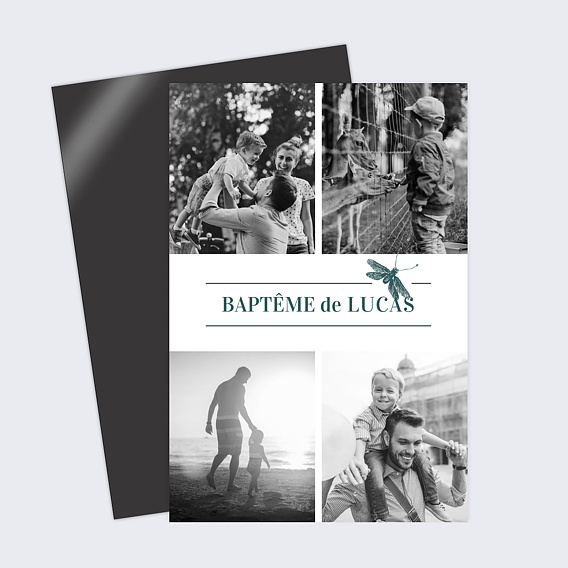 Faire-part baptême Badinage
