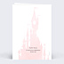 Faire-part Baptême Château Rose