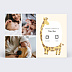 Faire-part baptême Petite Girafe