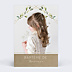 Faire-part Baptême Modern Love