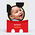 Faire-part Baptême Mickey