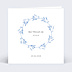 Faire-part bar mitzvah Bleuet