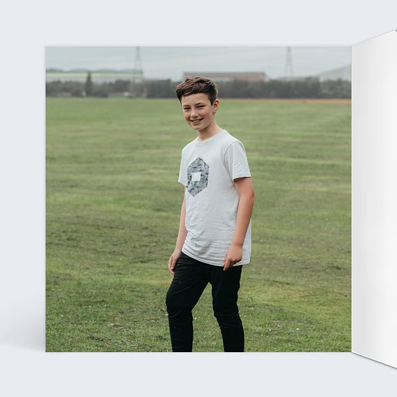 Faire-part bar mitzvah Couronne Eucalyptus Aquarelle