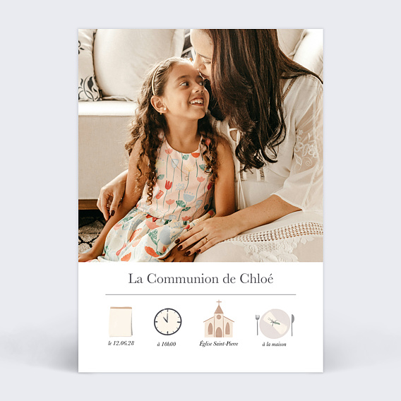 Faire-part communion Accessoires