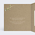 Faire-part Communion Nature Kraft Graines