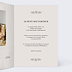 Faire-part communion Gazette Vintage Intérieur Droit