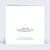 Faire-part communion Couronne Ocre Eucalyptus Verso