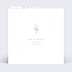 Faire-part communion Petite Croix Graines Verso