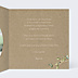 Faire-part Communion Nature Kraft