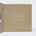 Faire-part Communion Nature Kraft Confirmation