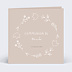 Faire-part Communion Colombe au Crayon