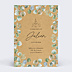 Faire-part Communion Eucalyptus Original Kraft