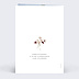 Faire-part Communion Couronne de Fleurs Sauvages